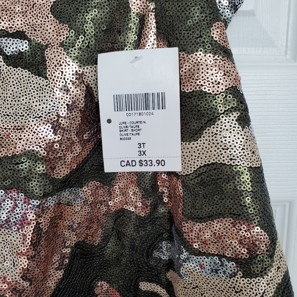 Sequin army print - Picture 2 of 2